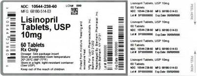 Bottle Label (10544 238 60   68180 514 03)